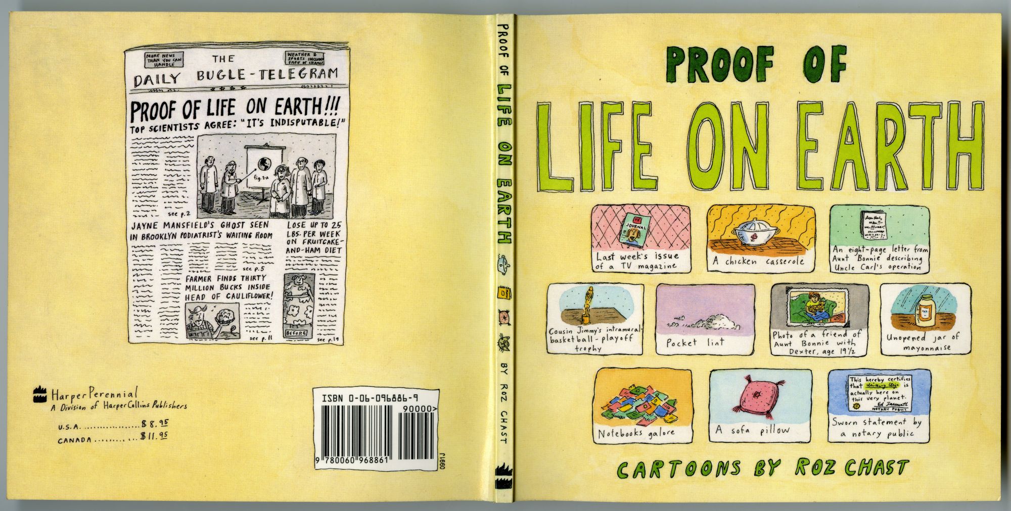 Roz Chast『Proof of Life on Earth』（1991年、Harper） 01